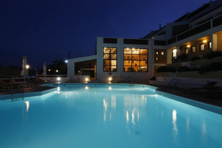 mare-vista-hotel-andros-pool-by-night