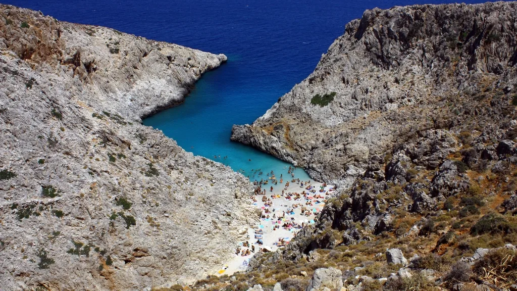 Παραλία Σειτάν Λιμάνια Κρήτη
