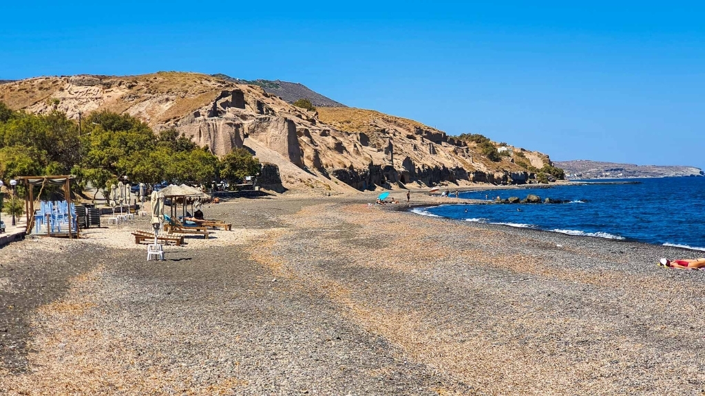 Βούρβουλος Παραλία Σαντορίνη