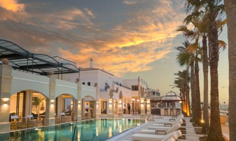 plaza-beach-house-hotel-crete-sunset-pool